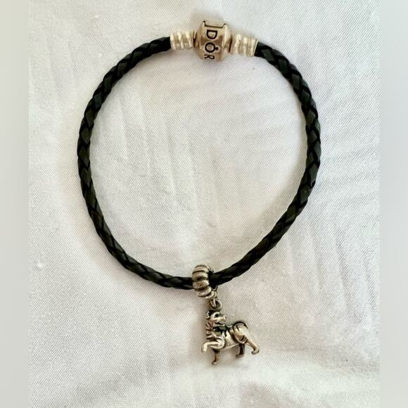 Pandora leather bracelet with Chinese Tiger Dangle Charm 791102 - Picture 14 of 15